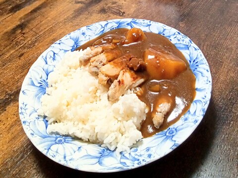 カレーライスにトッピング!チキンステックカレー
